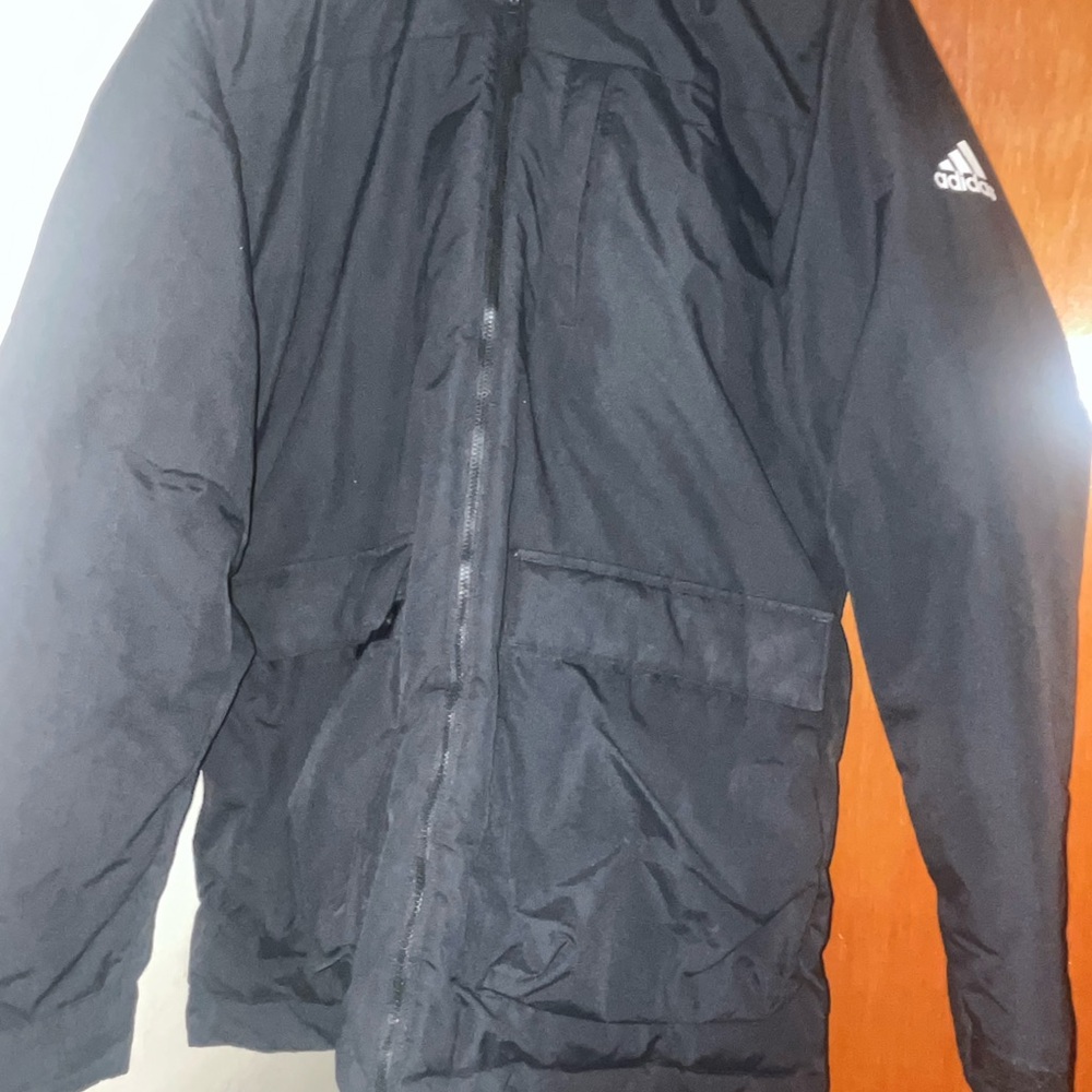 Adidas parka utility winter jacket